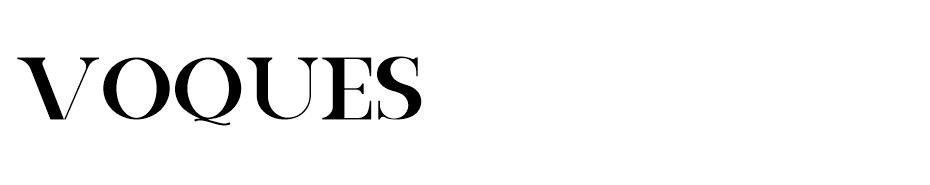 Voques font